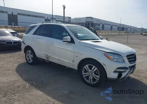 2012 Mercedes-Benz Ml 350 4Matic z USA, uszkodzony, nr VIN 4JGDA5HB2CA059546